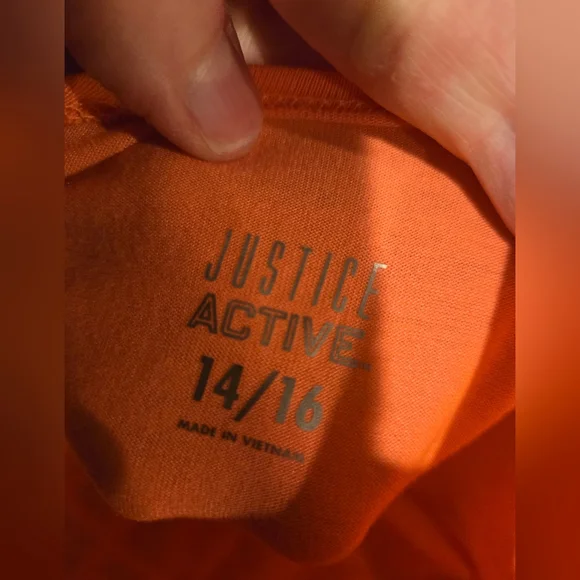 Justice Coral Sequin Basketball Long Sleeve Tee - Picture 10 of 11